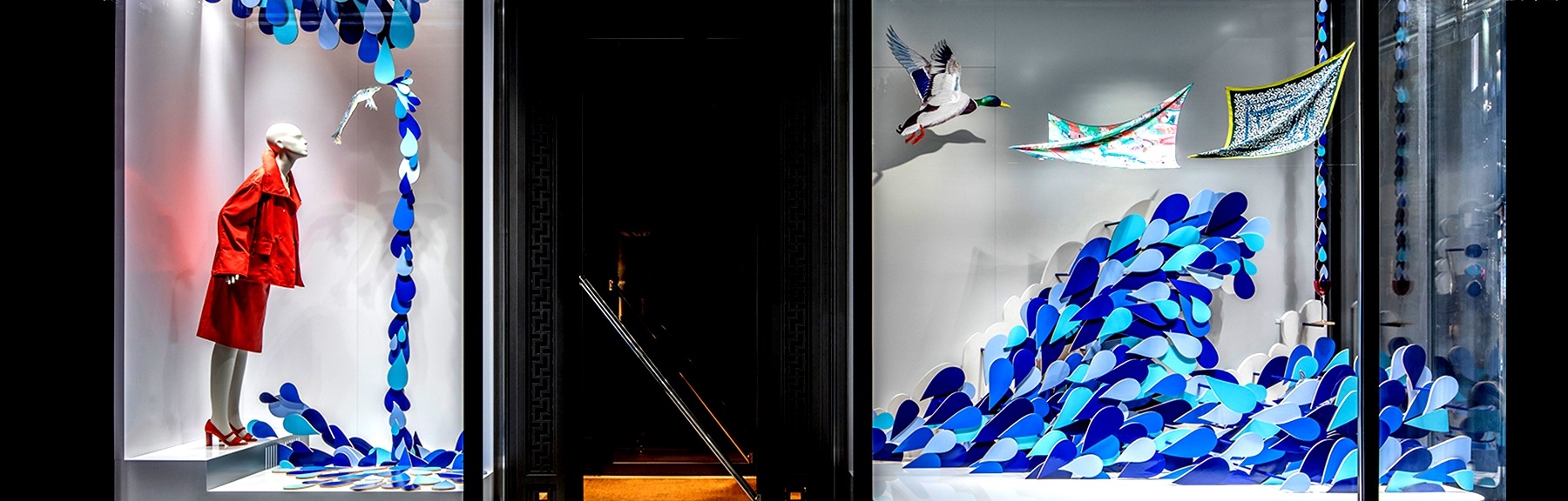 Hermès windows by Isabelle Daëron, Tokyo